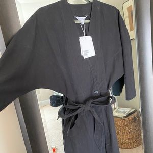 Stories Black Cross over dress